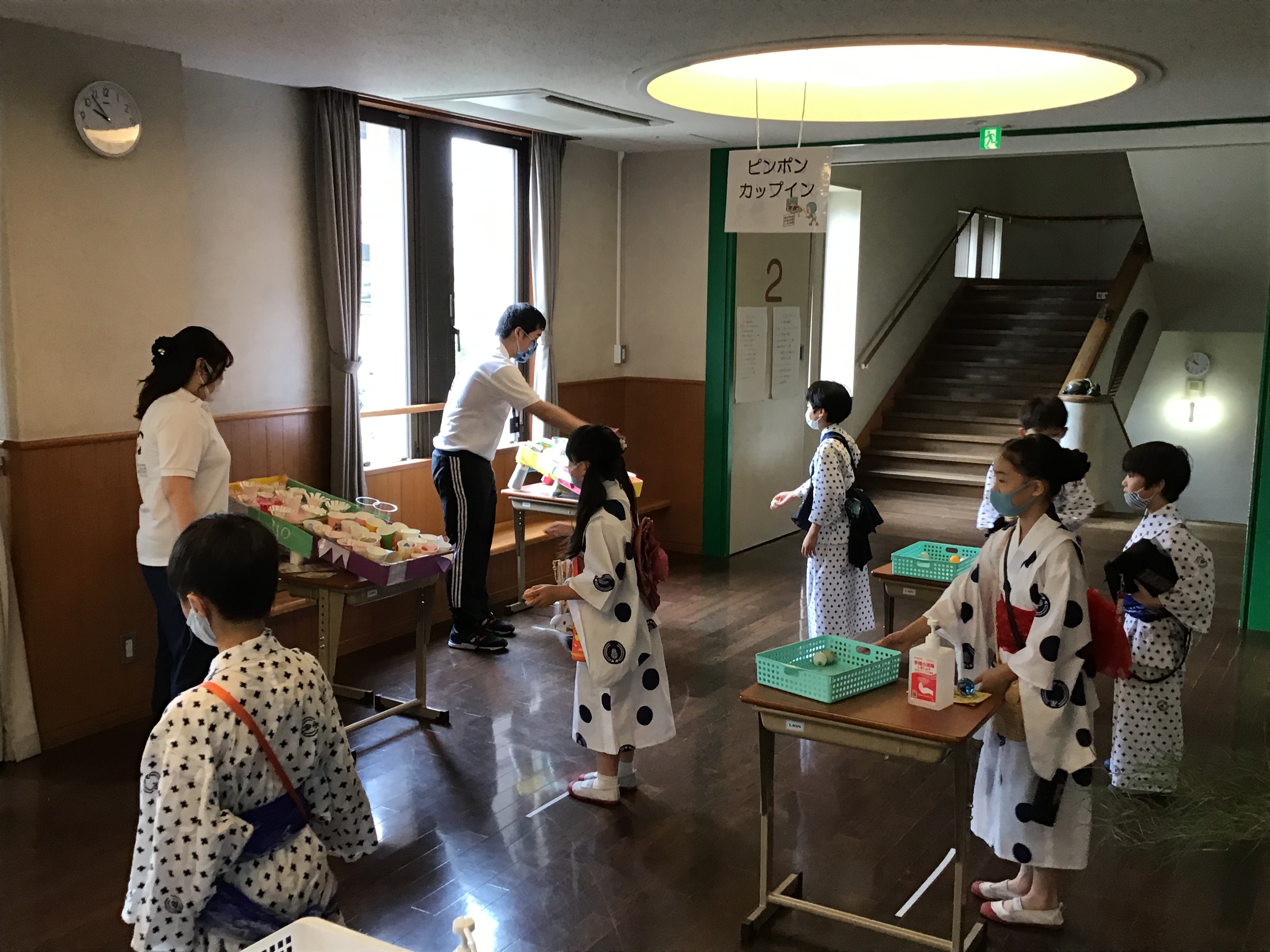 帝塚山学院小学校 セール 浴衣