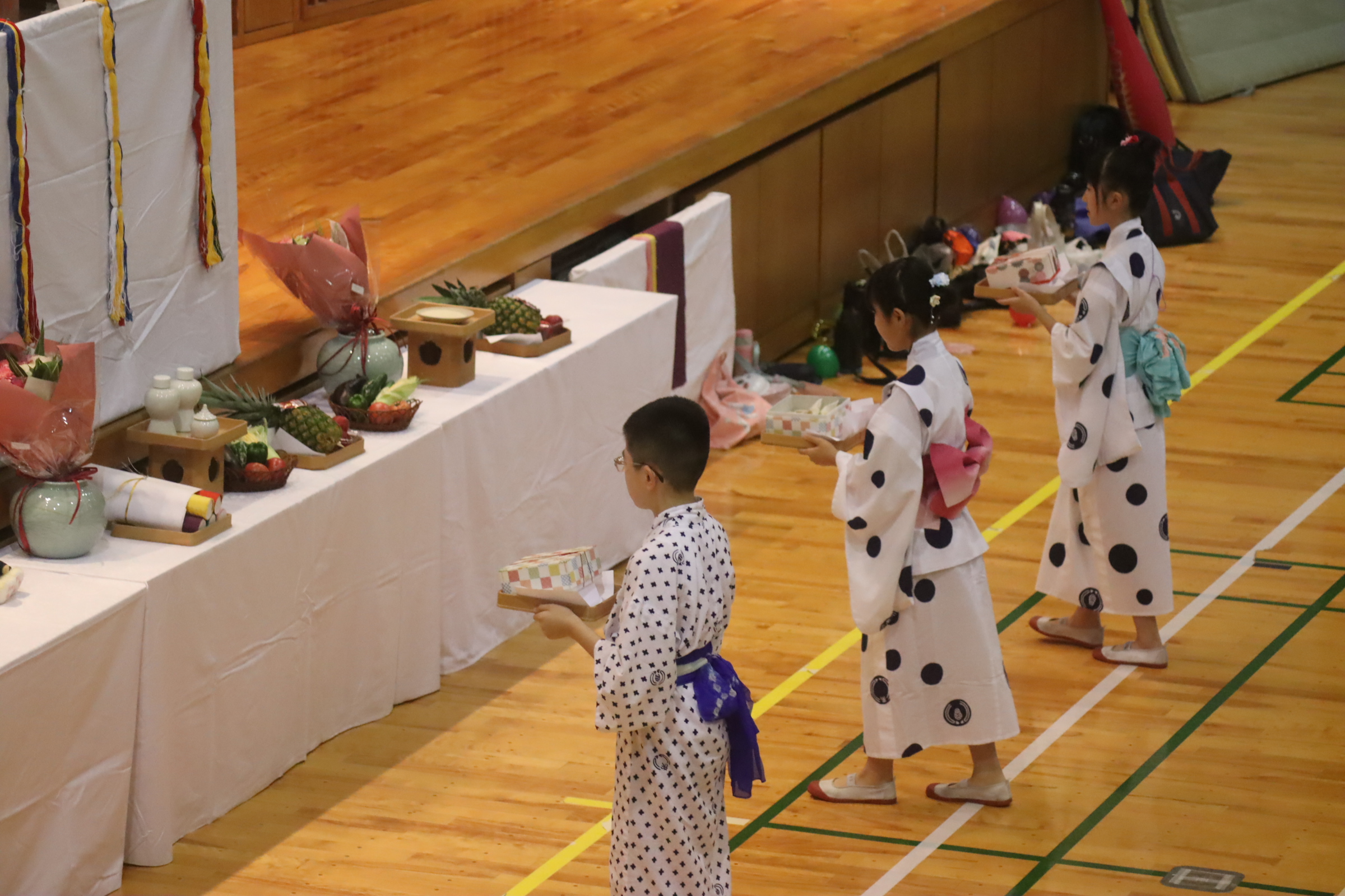 帝塚山学院小学校 セール 浴衣