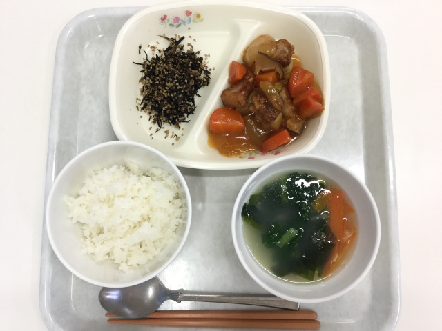 今日の給食 帝塚山学院小学校