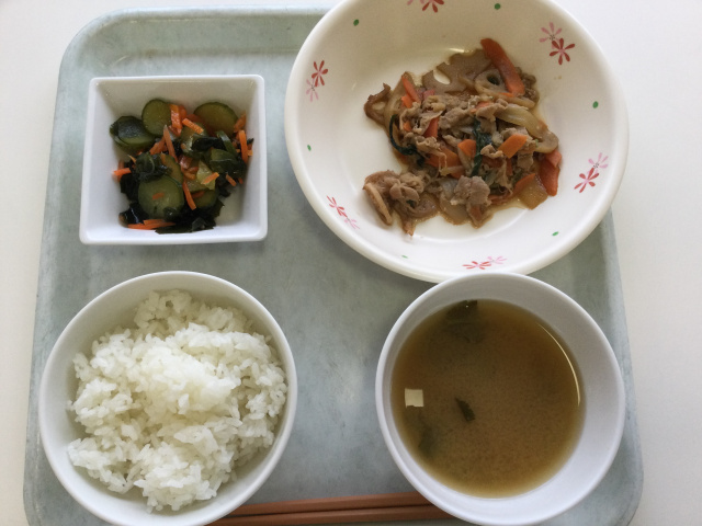 今日の給食 帝塚山学院小学校